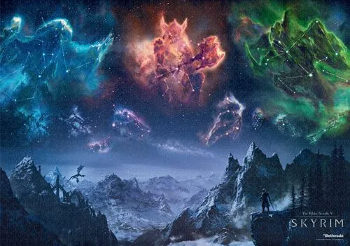 The Elder Scrolls V Skyrim Puzzle 1000 pièces