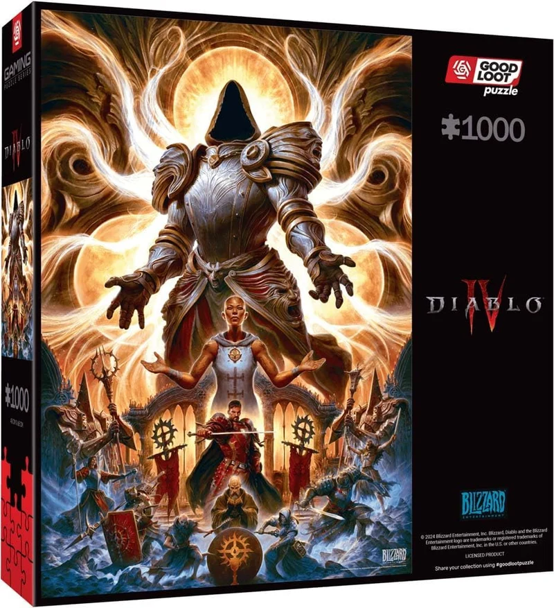 Diablo IV Inarius The Father Puzzle 1000 pièces