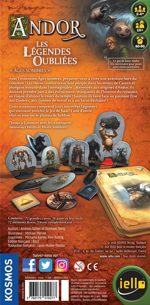 Andor : Les Légendes Oubliées : Ages Sombres
