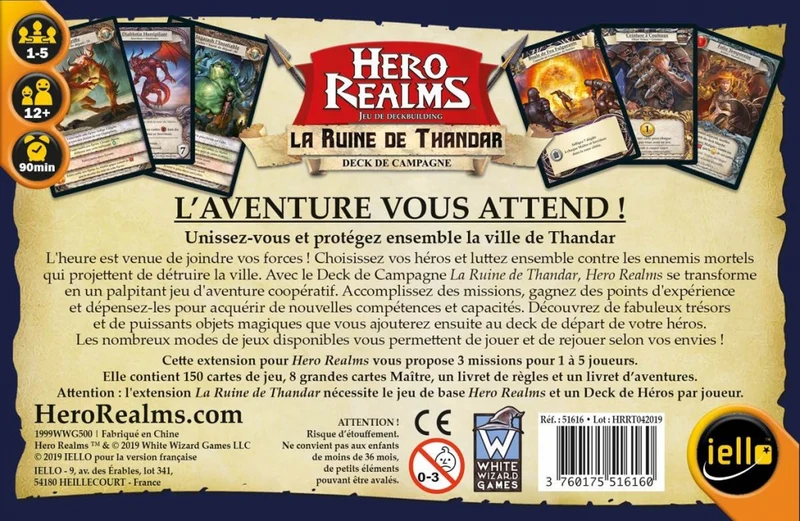 Hero Realms - La ruine de Thandar