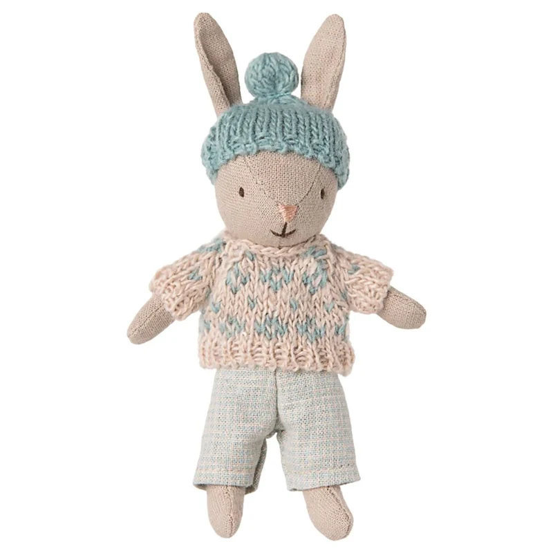 Lapin Hiver, Micro - Sable - Menthe