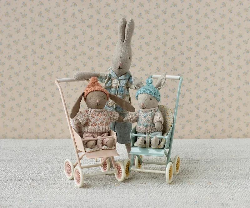 Lapin Hiver, Micro - Sable - Menthe