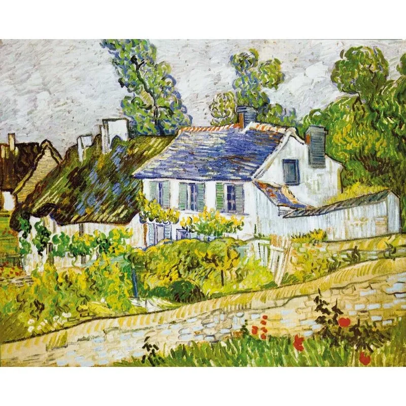 Puzzle MW - 80 p - Auvers-sur-Oise - Van Gogh