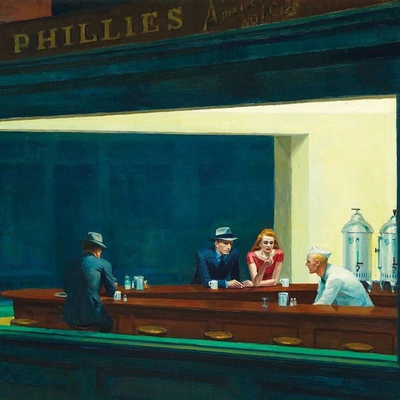 Puzzle MW - Cuzzle 30 p - Nighthawks - Hopper