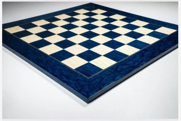 Ensemble bois laqué bleu