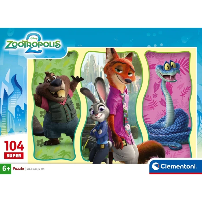 Zootropolis 2 - 104 pièces