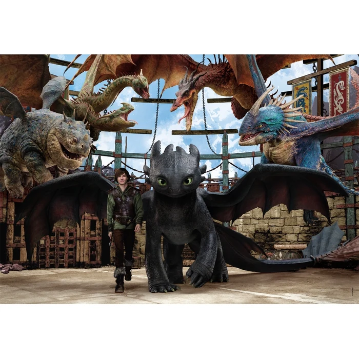 How to Train Your Dragon - 104 pièces