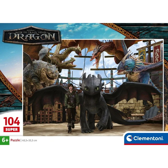 How to Train Your Dragon - 104 pièces