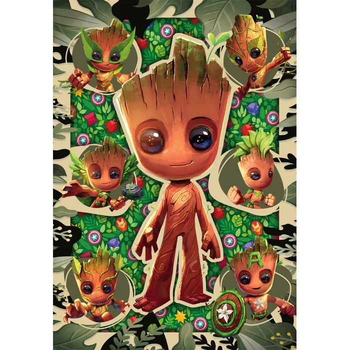 Marvel Groot - 104 pièces