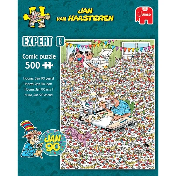 JvH EXPERT 8, Hooray Jan 90 years! (500 pcs)