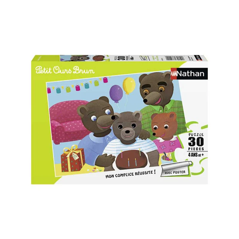 L'anniversaire de Petit Ours brun (30 pcs)