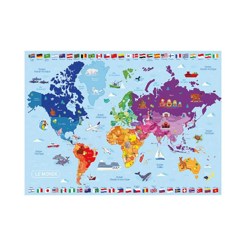 Carte du monde (250 pcs)