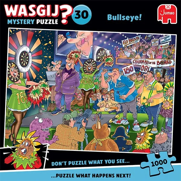 Wasgij Mystery 30, En plein dans le mille! (1000 pcs)