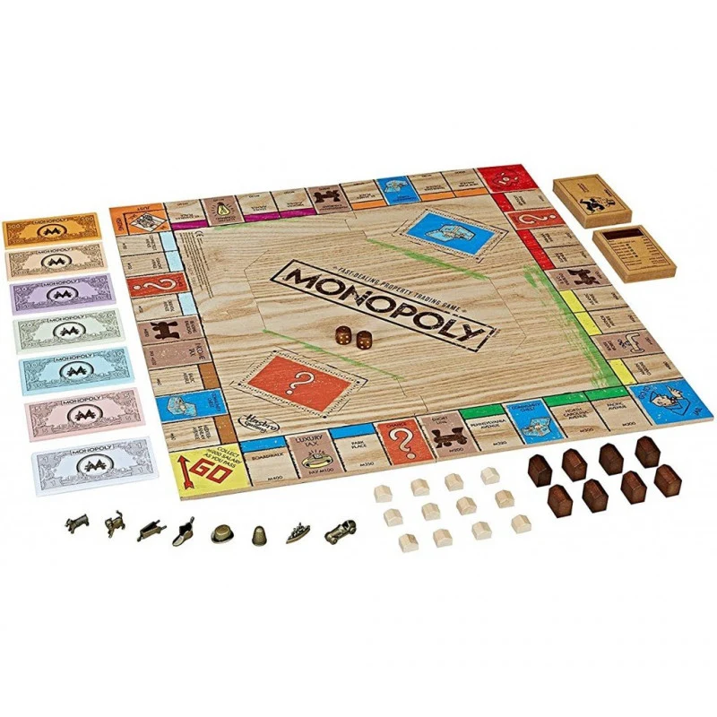 Monopoly en bois