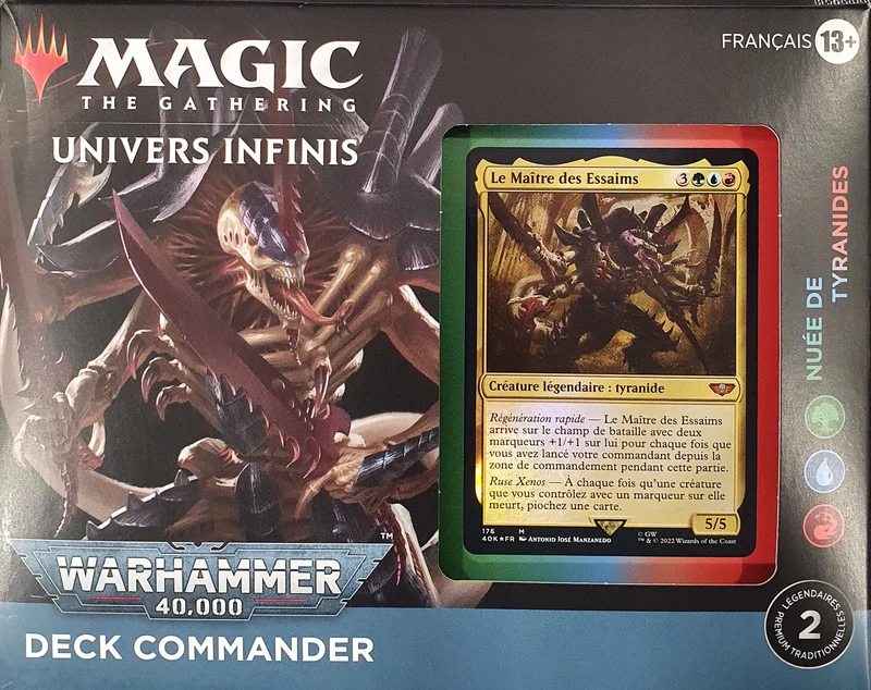 MTG 40k Univers Infinis Commander Nuée de Tyranides (FR)