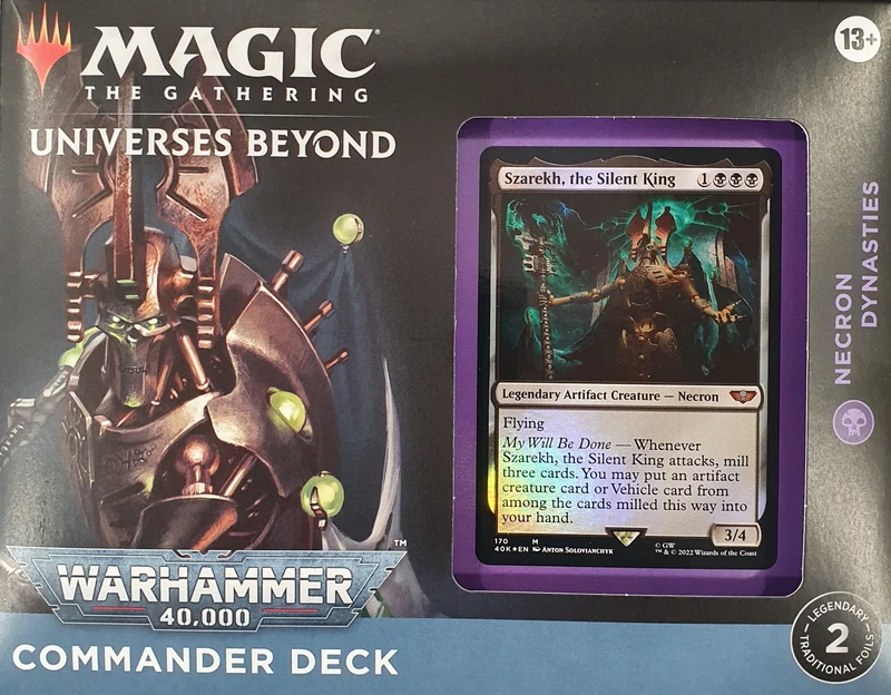 MTG 40k Univers Infinis Commander Necron Dynasties (EN)