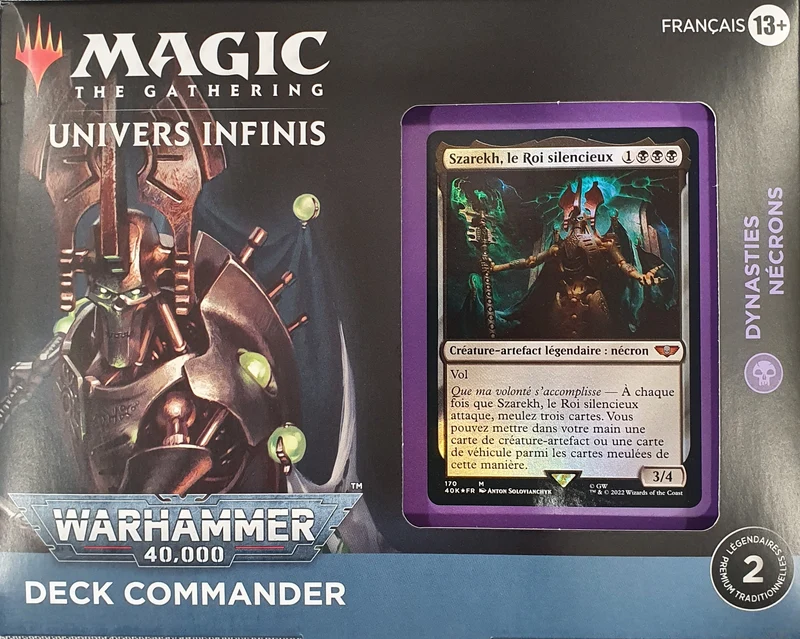 MTG 40k Univers Infinis Commander Dynasties Nécrons (FR)