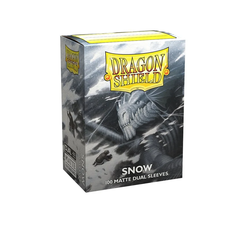 100 Dragon Shield Dual Matte Snow Nirin