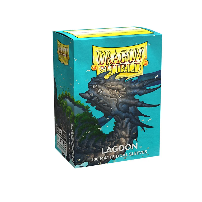 100 Dragon Shield Dual Matte Lagoon Saras