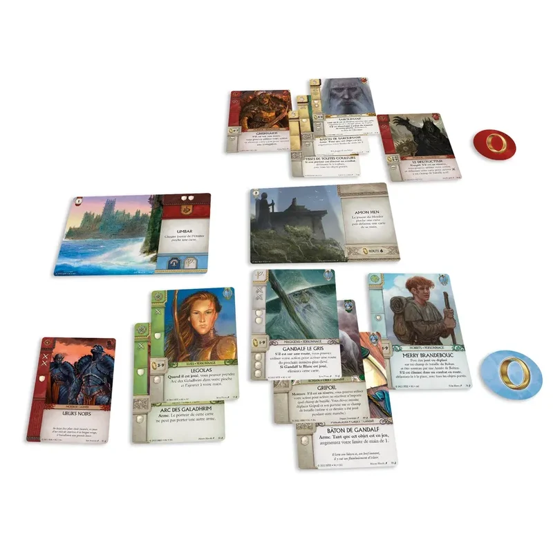 La Guerre De l'Anneau : Le Jeu De Cartes