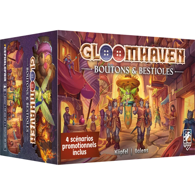 Gloomhaven – Boutons & Bestioles