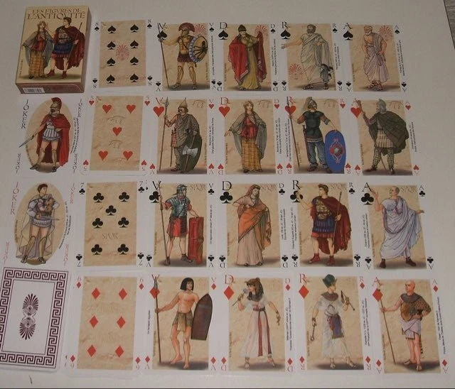 Cartes Figures de l'antiquité