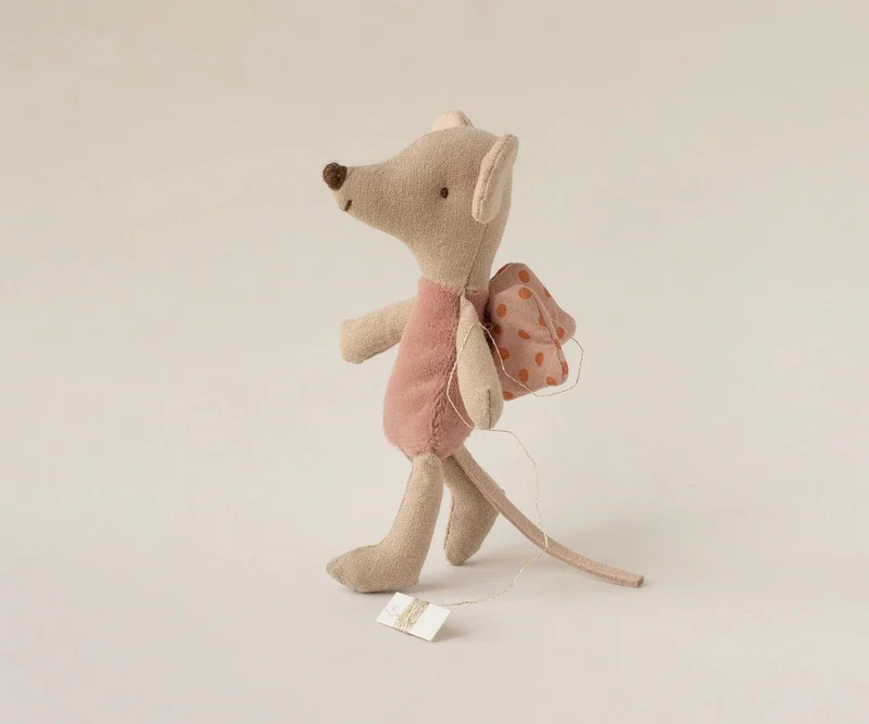 Petite Souris Fée - Rose