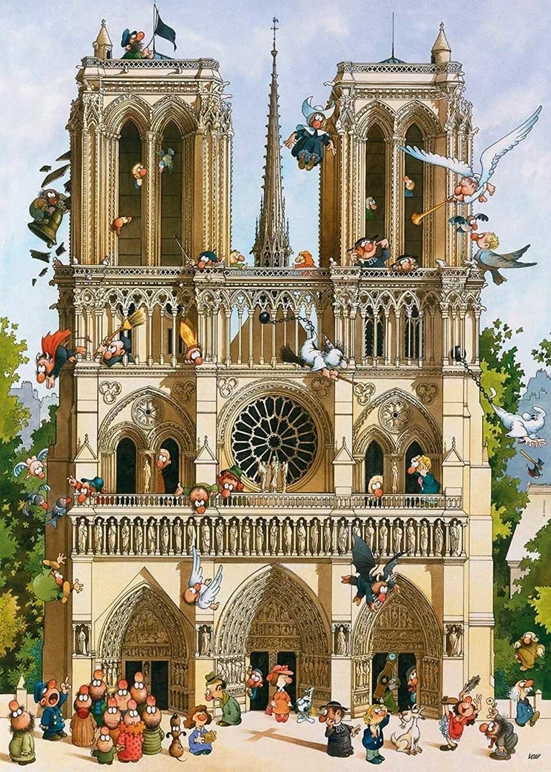 Vive Notre Dame!, Loup (1000 pcs)