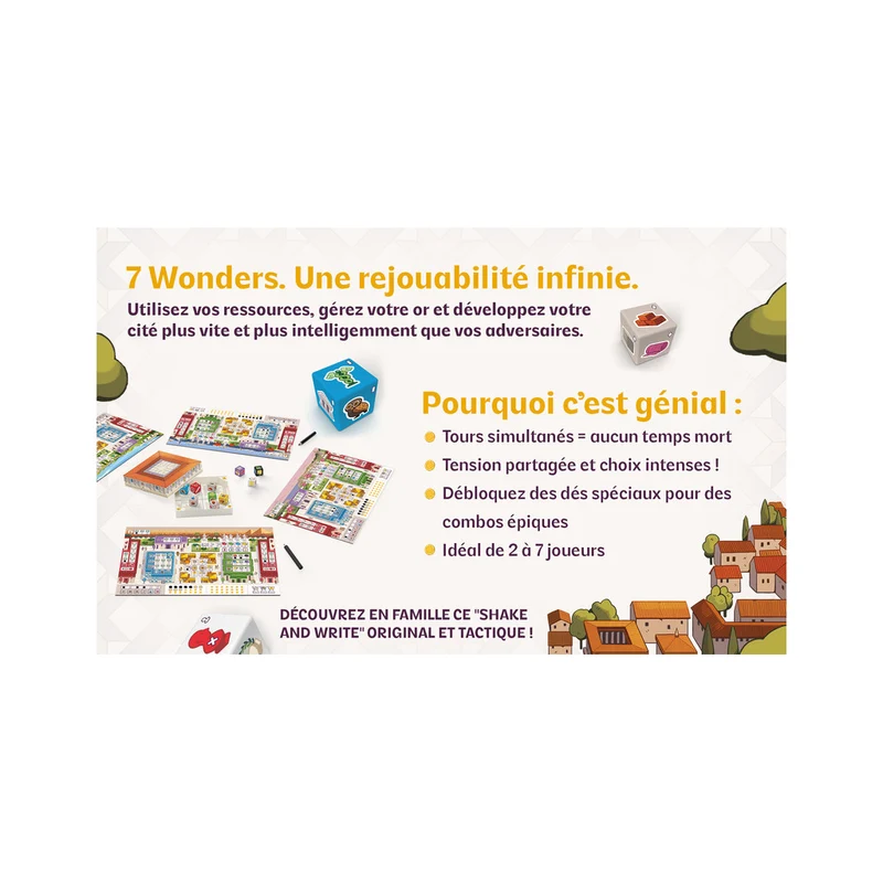 7 Wonders Dice