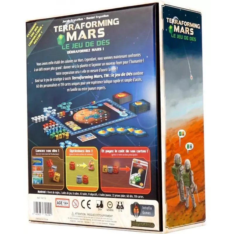 Terraforming Mars - Le jeu de dés