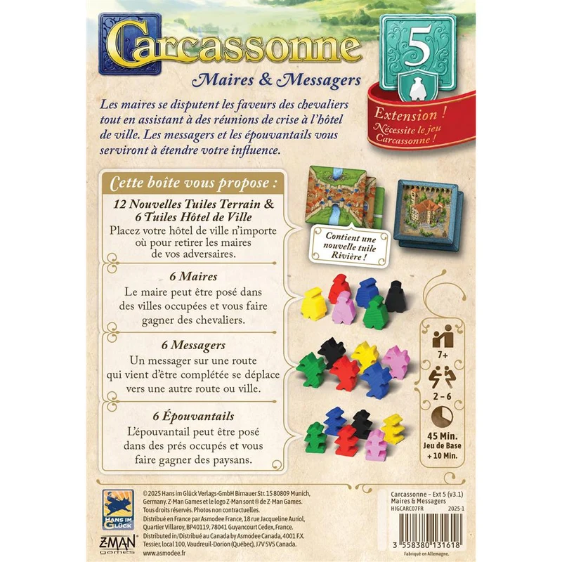 Carcassonne : Maires Et Messagers (extension)