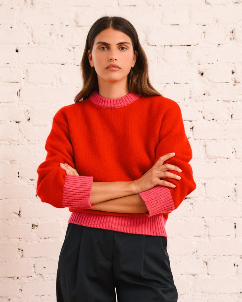 Merci - Pull Eloise - Rouge & Rose