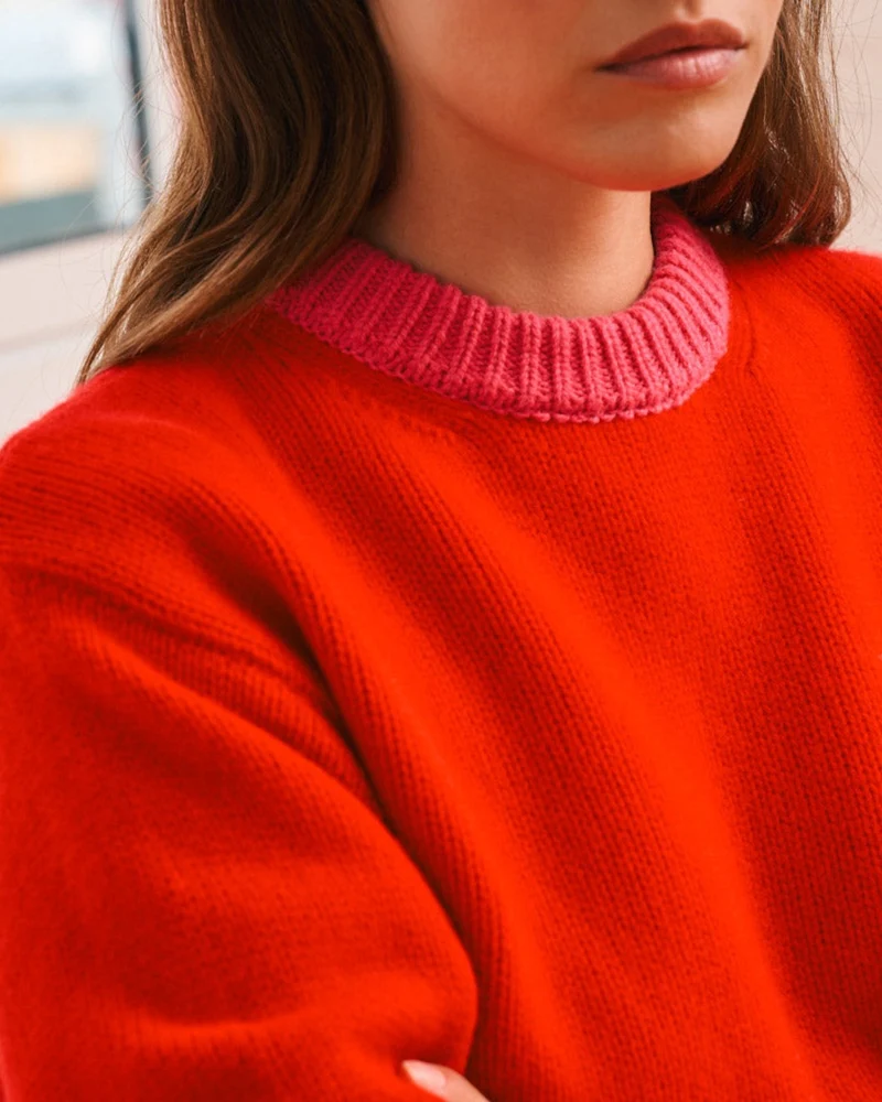 Merci - Pull Eloise - Rouge & Rose