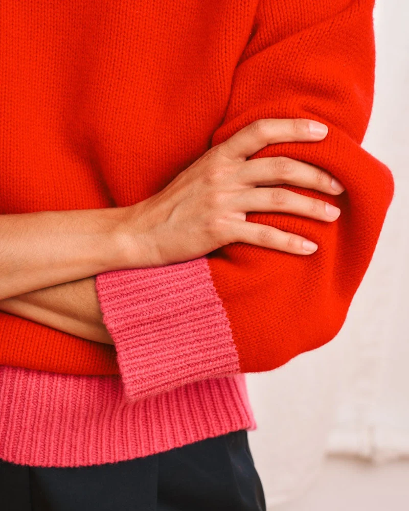 Merci - Pull Eloise - Rouge & Rose