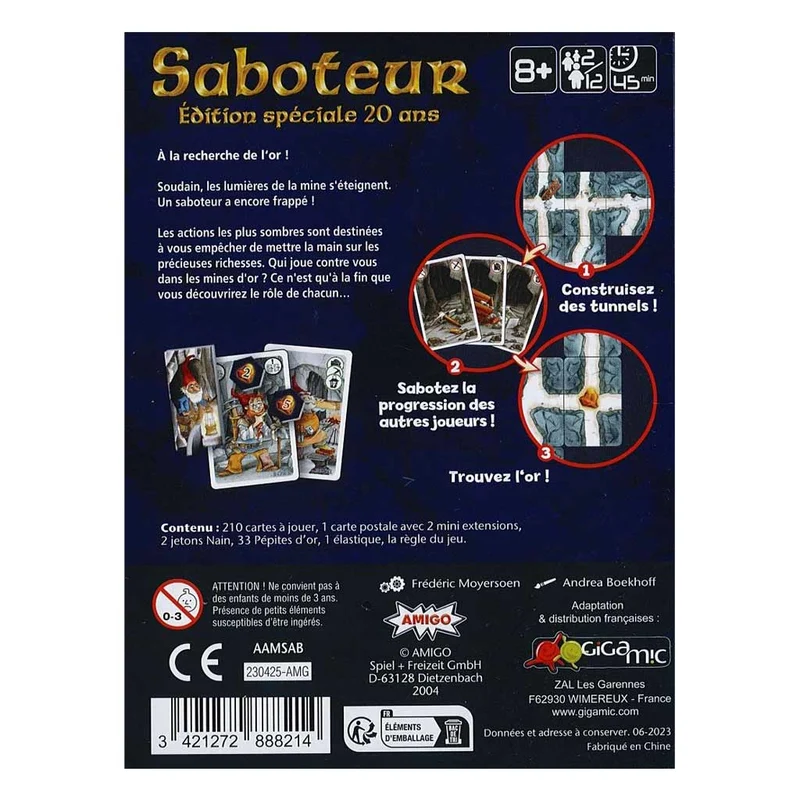 Saboteur - édition 20 ans