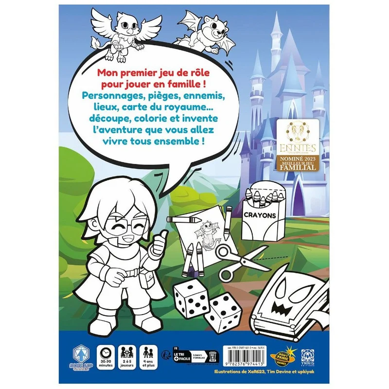 Mon Premier Jeu de Rôle - Livre de règles et Aventures