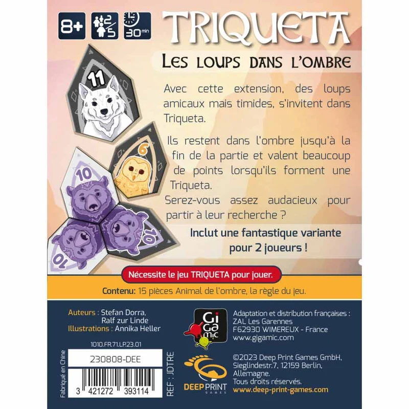 Triqueta - Extension Les Loups dans l'Ombre