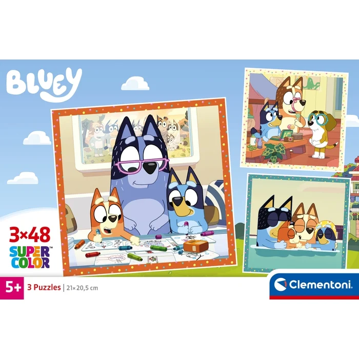 BLUEY - 3x48 pièces