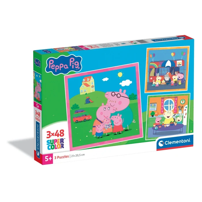 PEPPA PIG - 3x48 pièces
