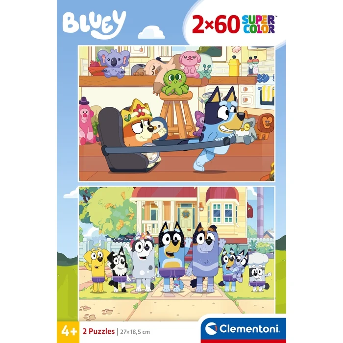 Bluey - 60 pièces