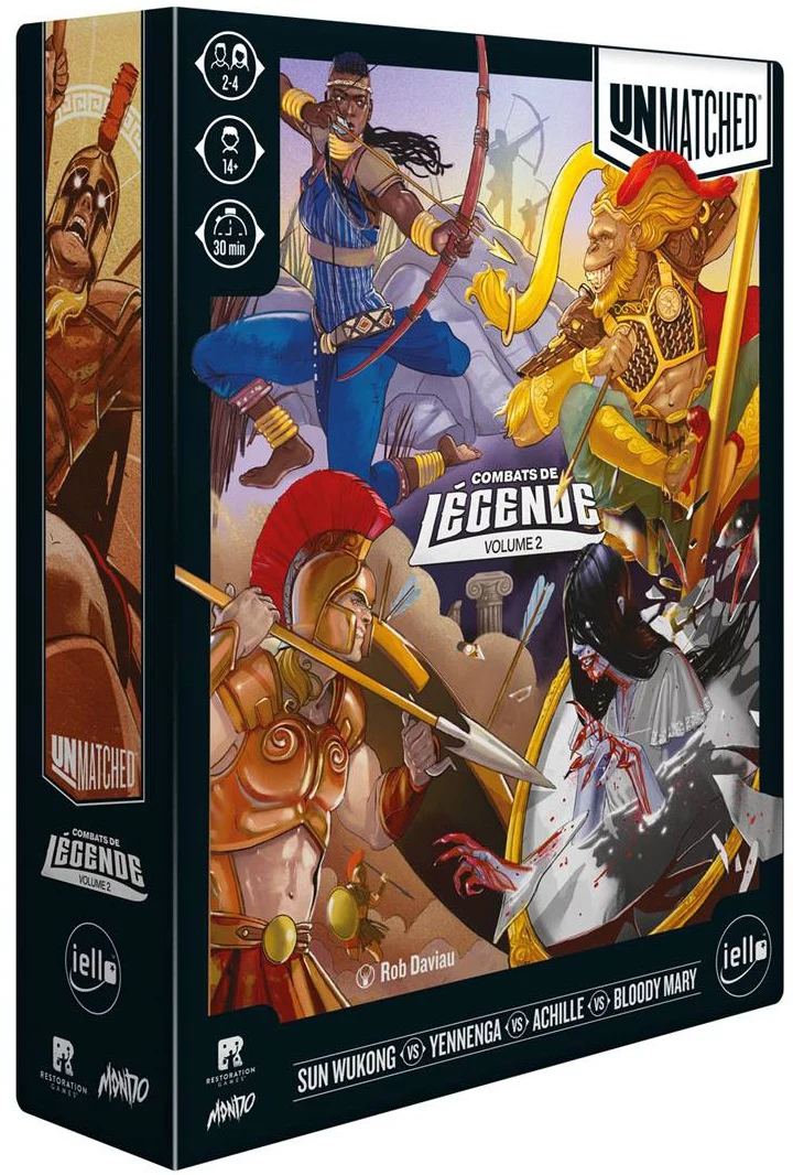 Unmatched - VOL. 2 Combats de légende