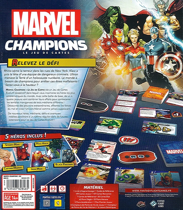 Marvel Champions le JCE