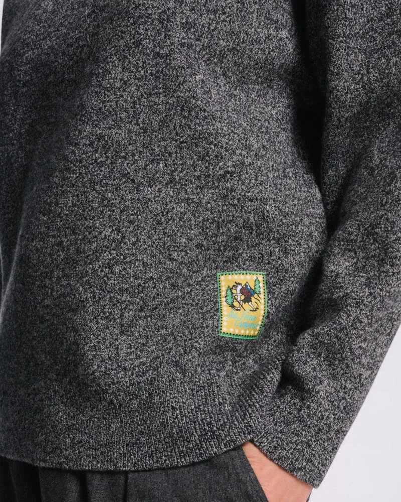 Au Vieux Campeur - Congés Payés - Pull Poppy - Noir Blanc Mouliné