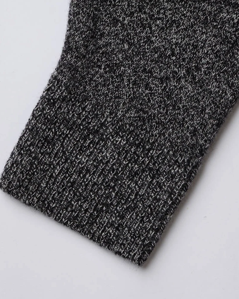 Au Vieux Campeur - Congés Payés - Pull Poppy - Noir Blanc Mouliné