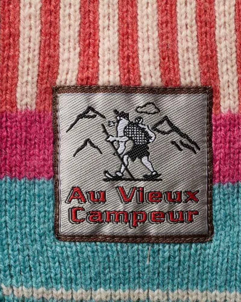 Au Vieux Campeur - Congés Payés - Cardigan Nicole - Vert & Bleu