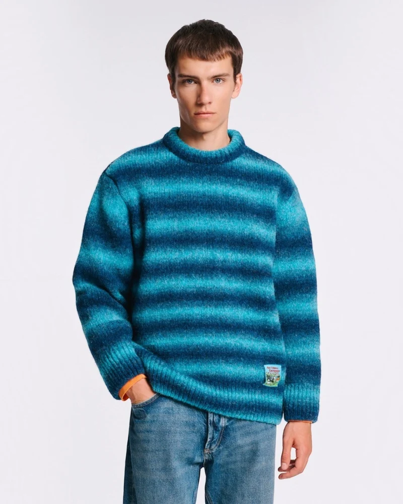 Au Vieux Campeur - Congés Payés - Pull Livio - Marine & Bleu