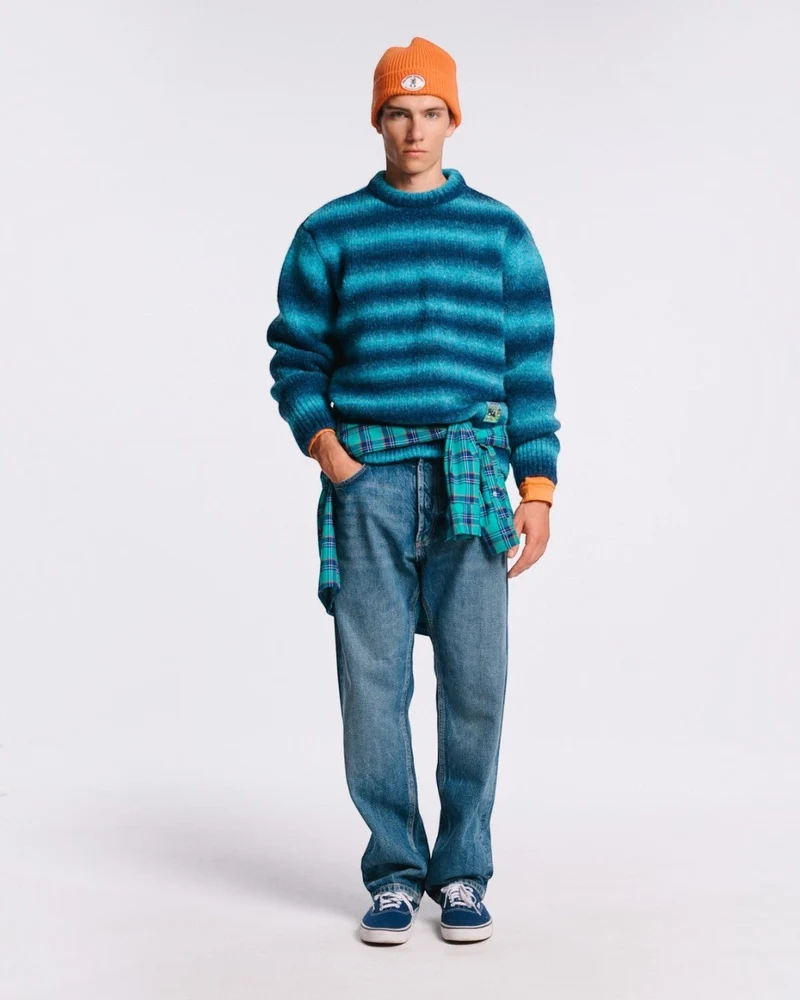 Au Vieux Campeur - Congés Payés - Pull Livio - Marine & Bleu