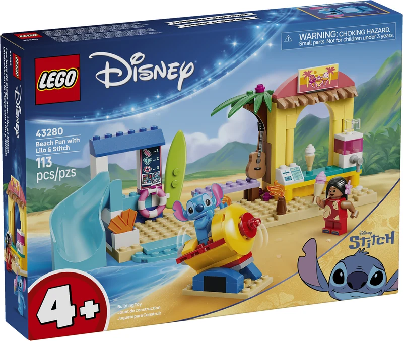 Les jeux de plage avec Lilo et Stitch