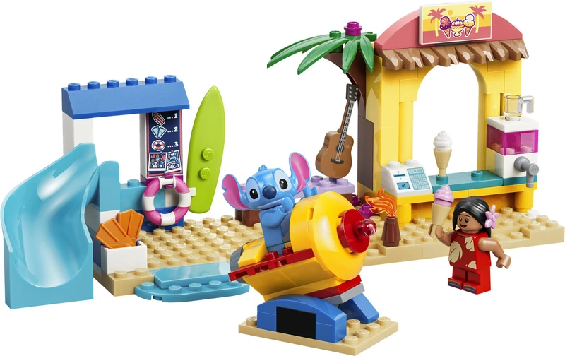 Les jeux de plage avec Lilo et Stitch