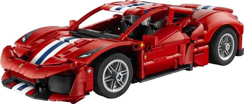 La voiture Ferrari 488 Pista